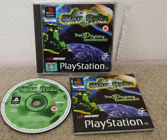 War Gods Sony Playstation 1 (PS1) RARE Game