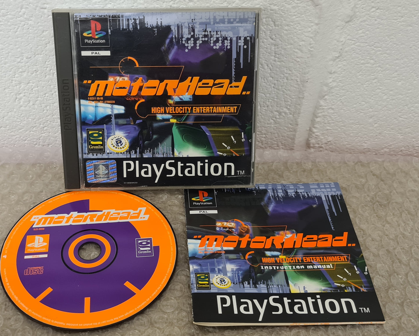 Motorhead Sony Playstation 1 (PS1) Game