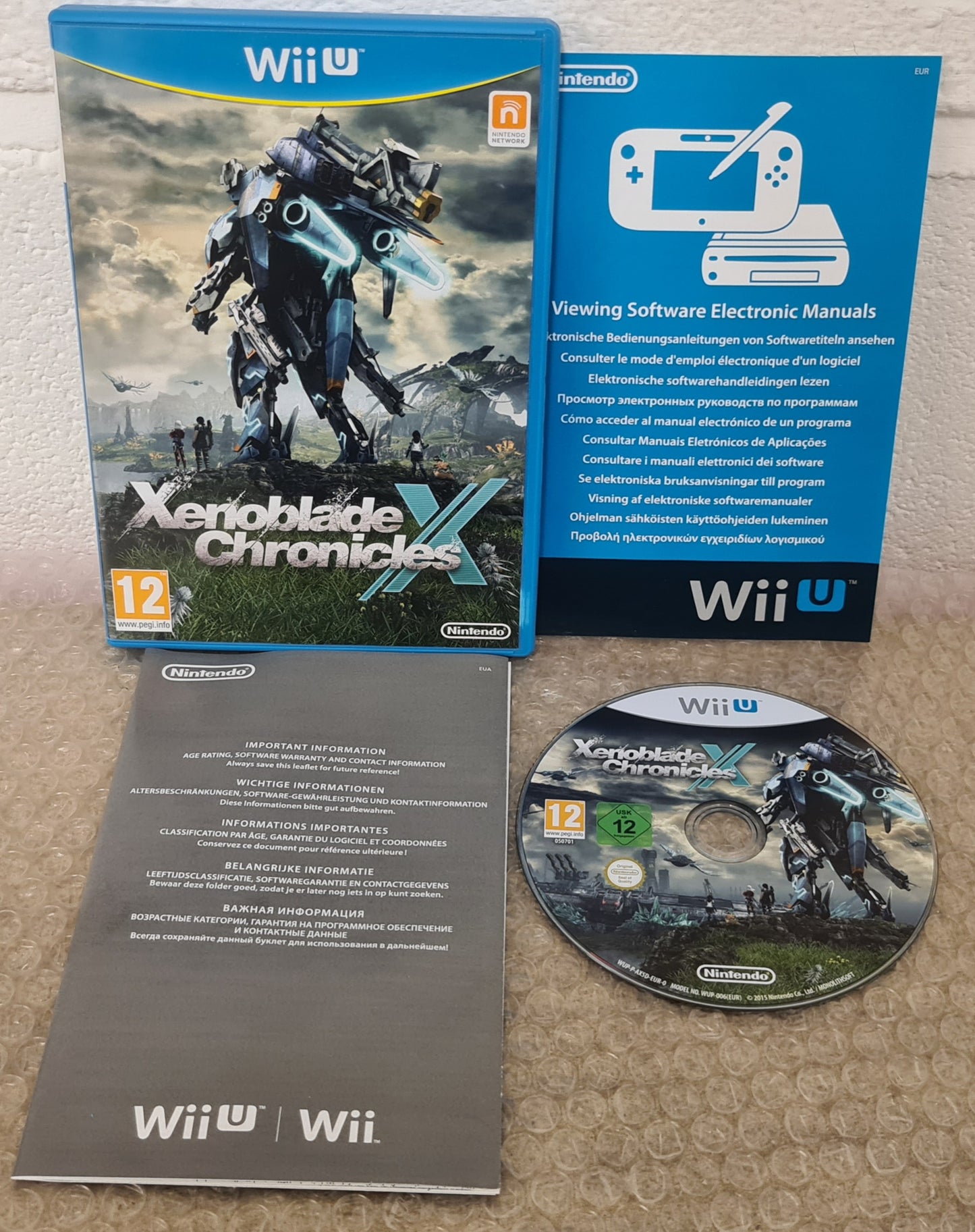 Xenoblade Chronicles X Nintendo Wii U Game