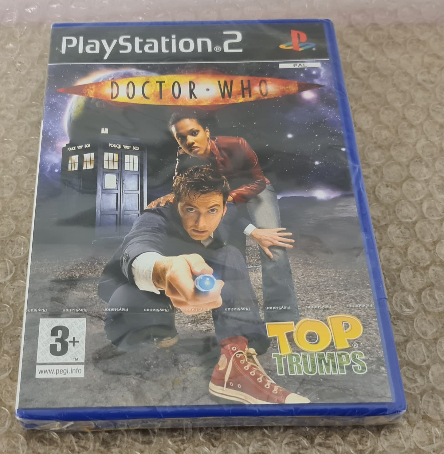 Brand New and Sealed Top Trumps Doctor Who Sony Playstation 2 (PS2) Game