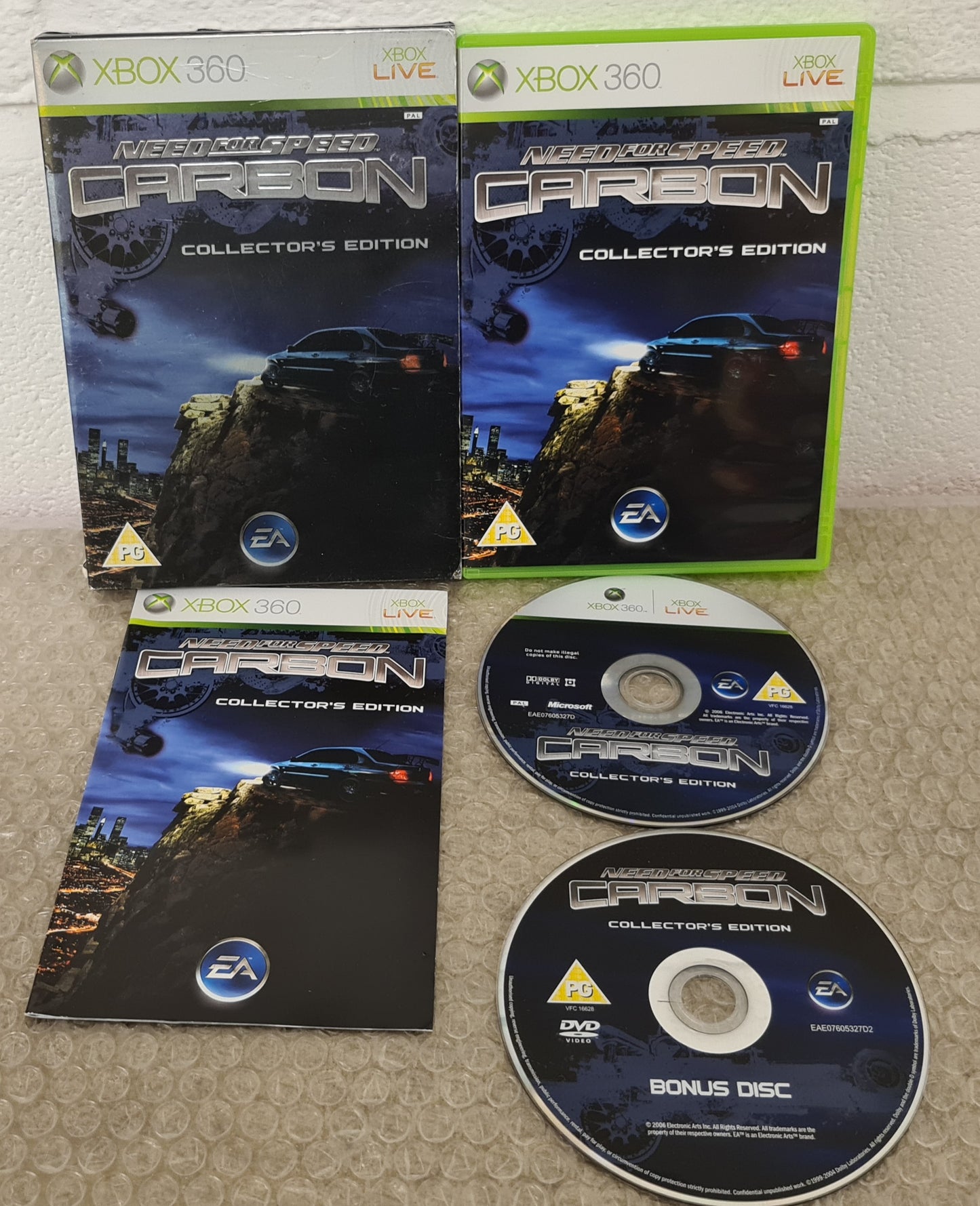 Need for Speed Carbon Collector's Edition Microsoft Xbox 360 Game
