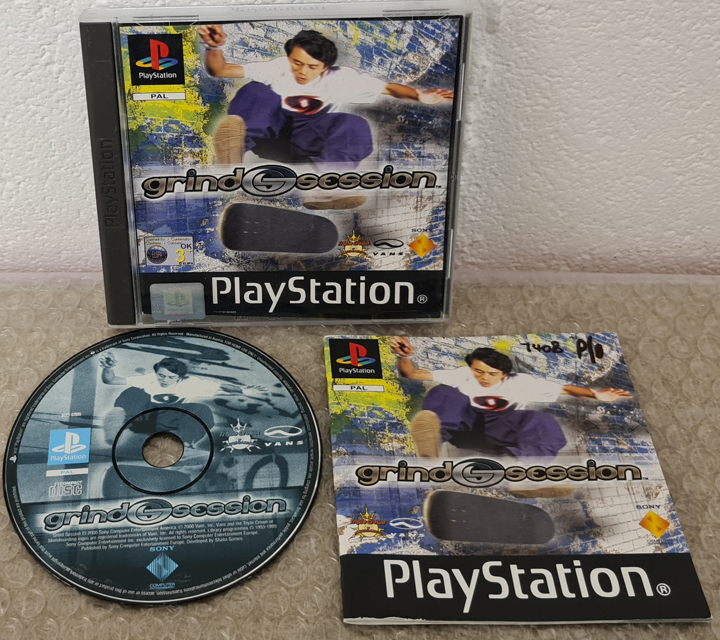 Grind Session Sony Playstation 1 (PS1) Game