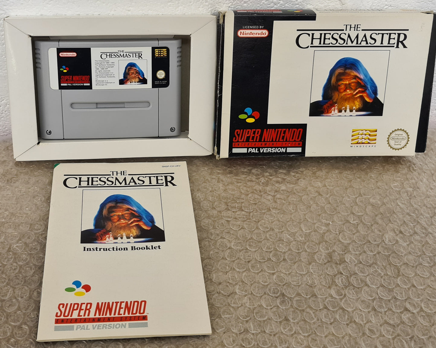 The Chessmaster Super Nintendo Entertainment System (SNES) Game