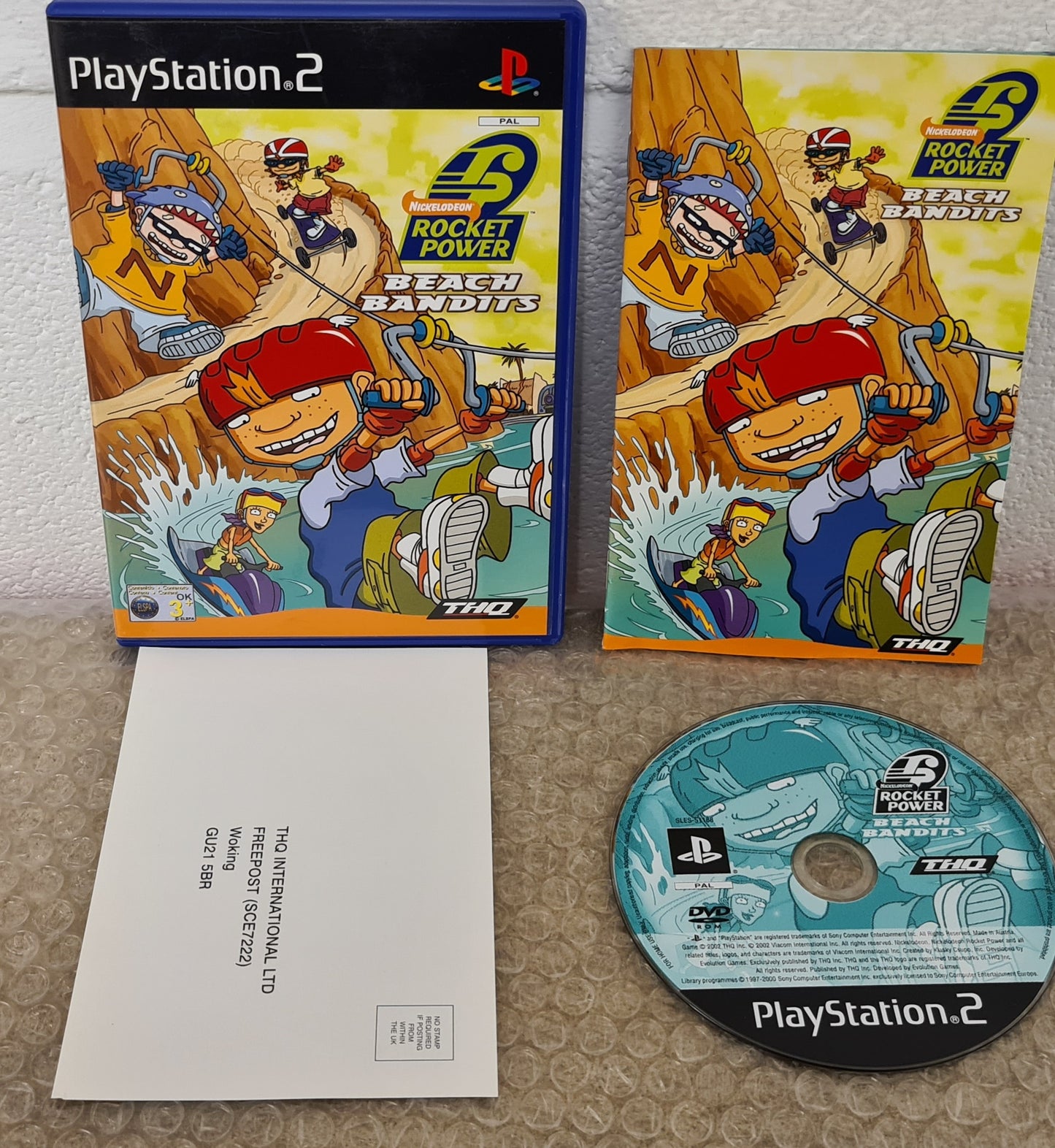 Rocket Power Beach Bandits Sony Playstation 2 (PS2) Game