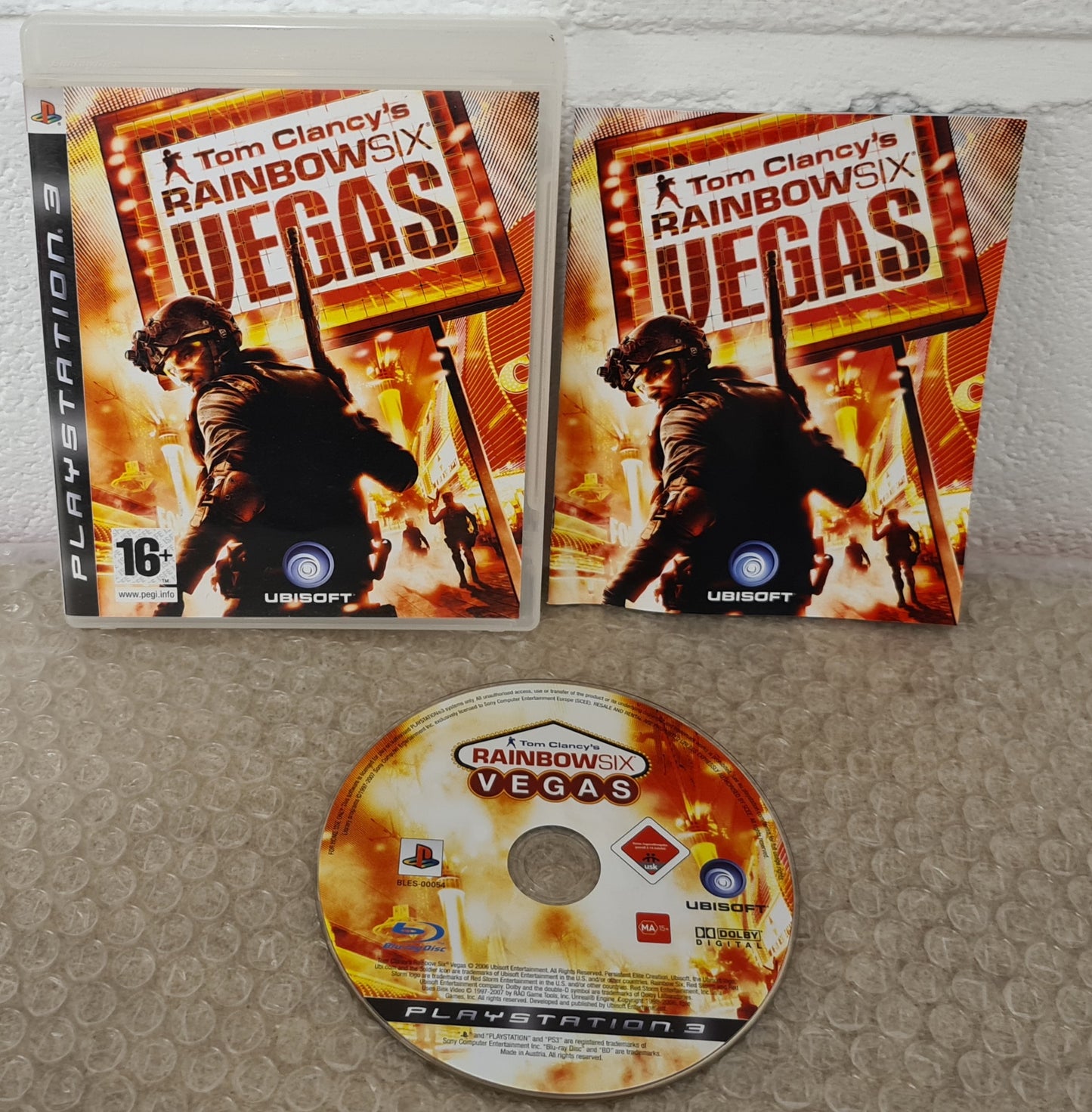 Tom Clancy's Rainbow Six Vegas Sony Playstation 3 (PS3) Game