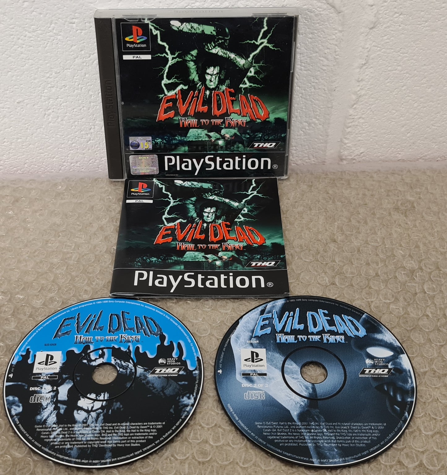 Evil Dead Hail to the King Sony Playstation 1 (PS1) Game