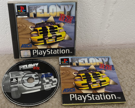 Felony 11-79 Sony Playstation 1 (PS1) Game