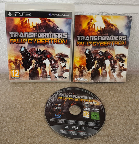Transformers Fall of Cybertron Sony Playstation 3 (PS3) Game