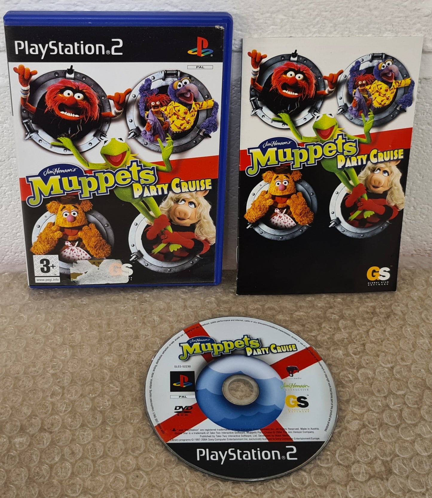 Muppets Party Cruise Sony Playstation 2 (PS2) Game