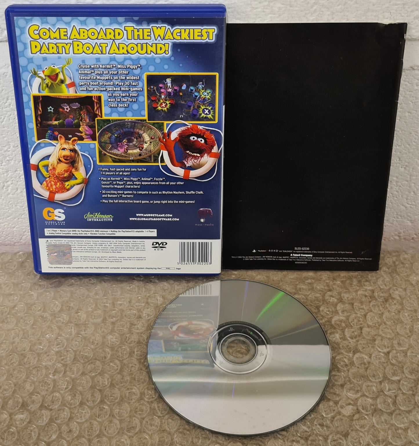 Muppets Party Cruise Sony Playstation 2 (PS2) Game