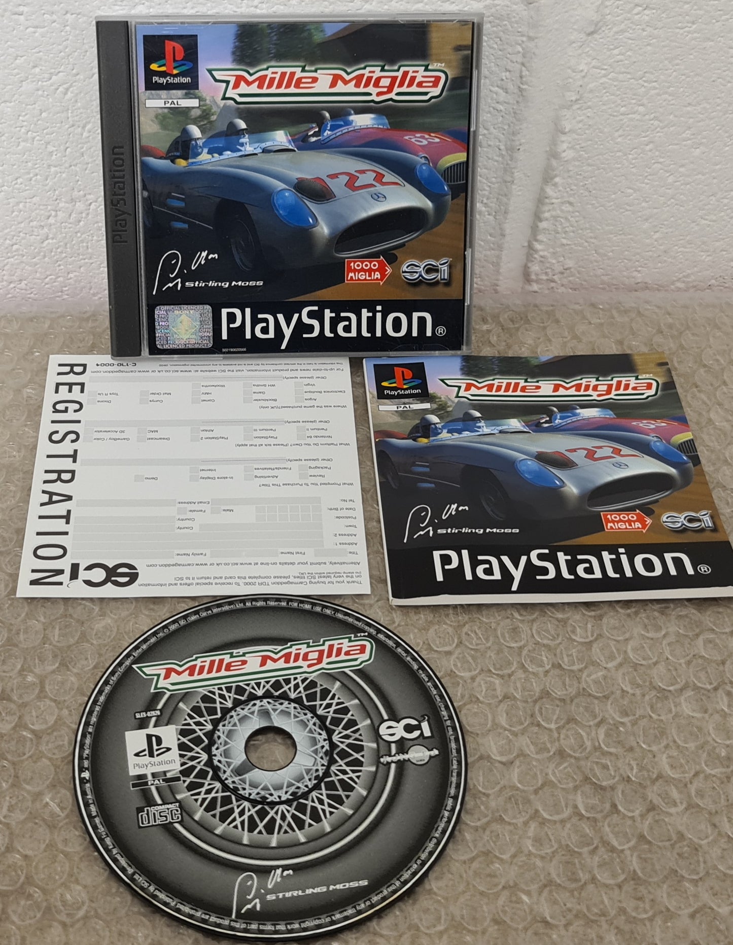 Mille Miglia Sony Playstation 1 (PS1) Game
