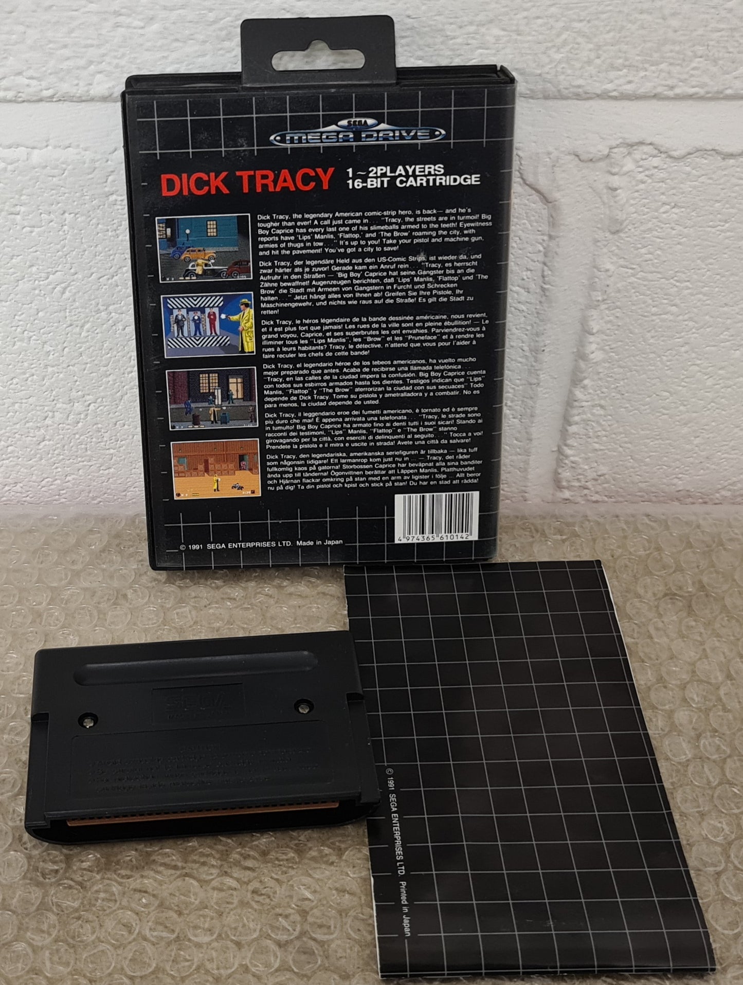 Dick Tracy Sega Mega Drive Game