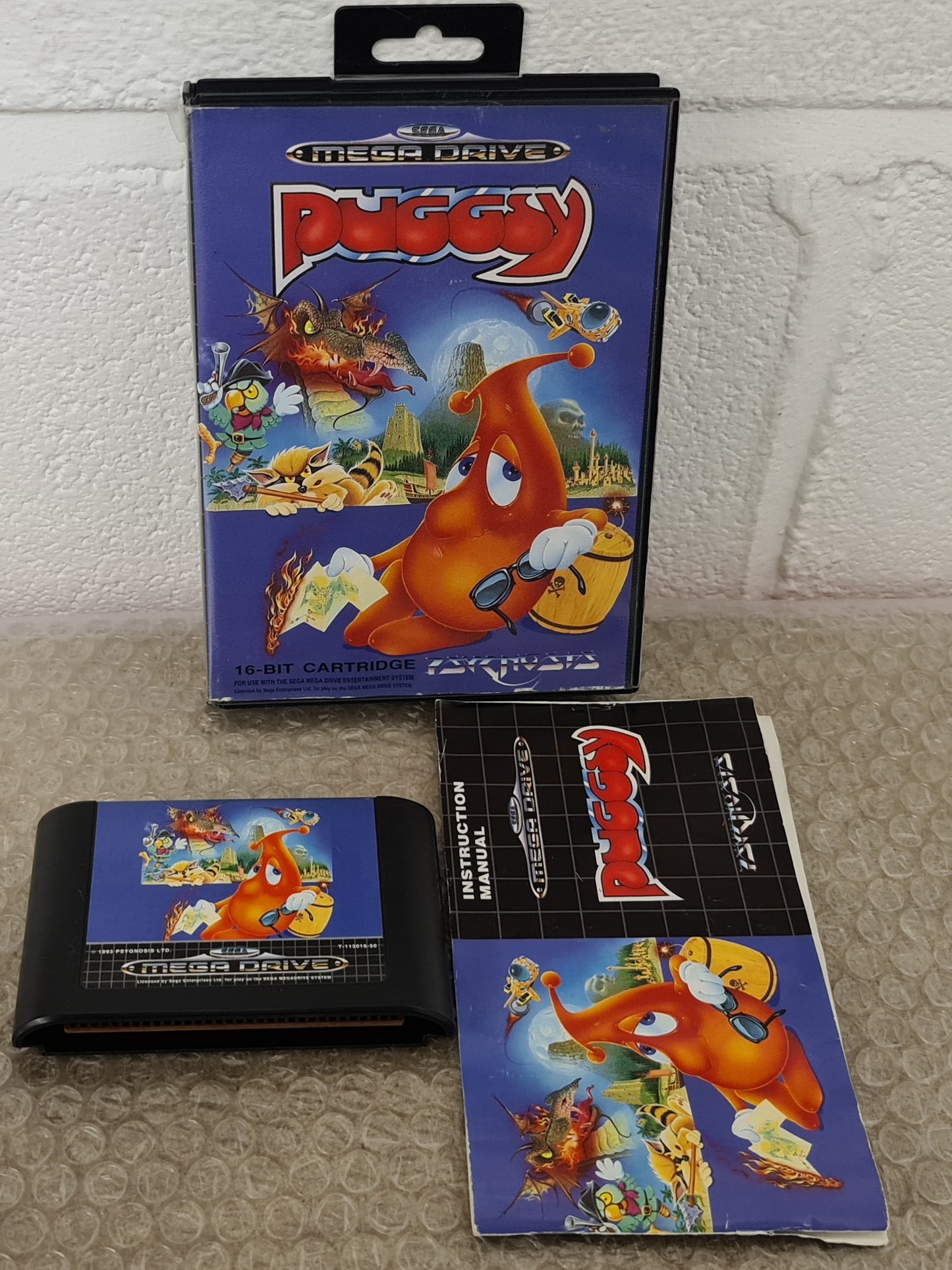Puggsy Sega Mega Drive Game