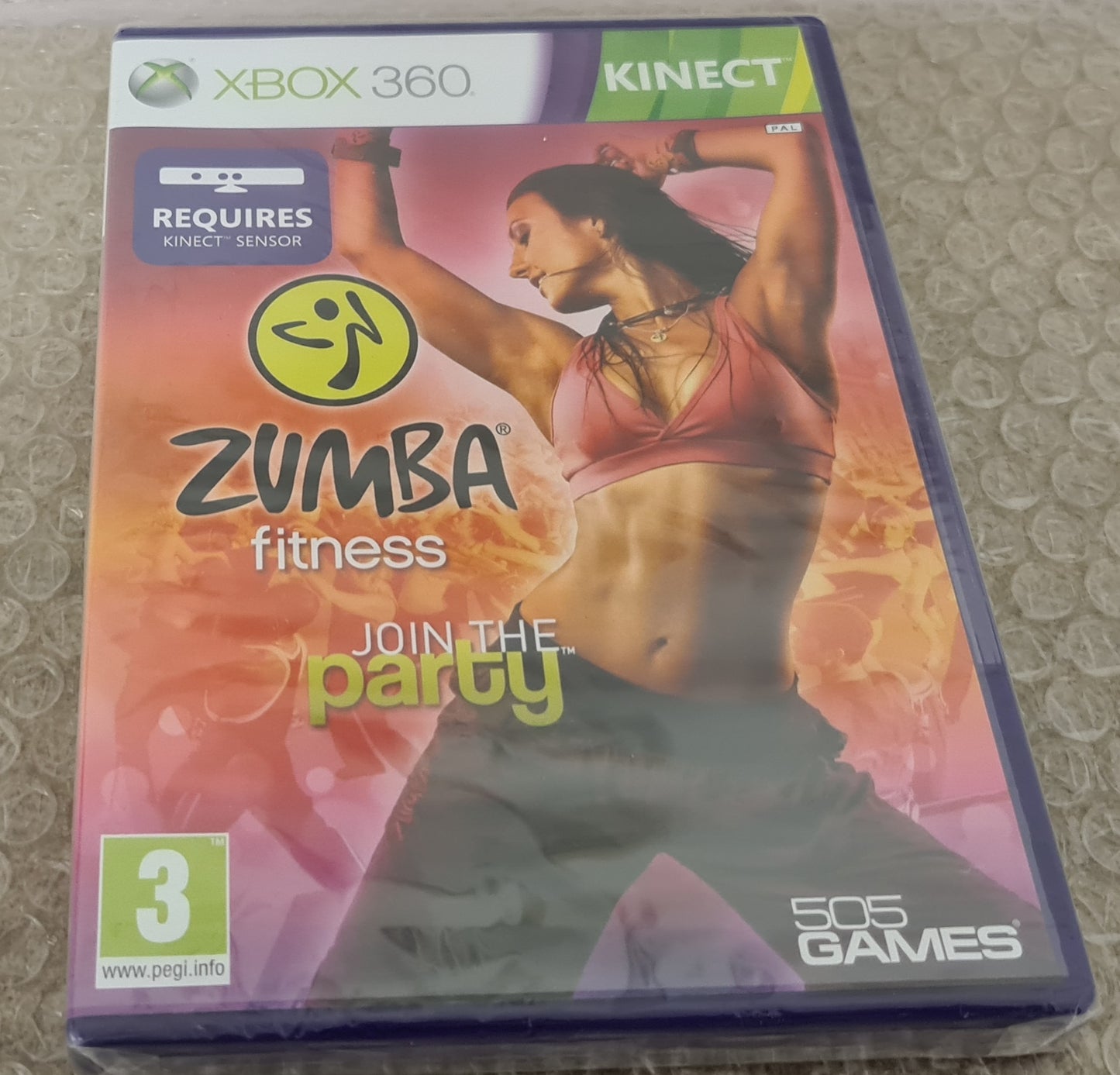 Brand New and Sealed Zumba Fitness Microsoft Xbox 360 Game