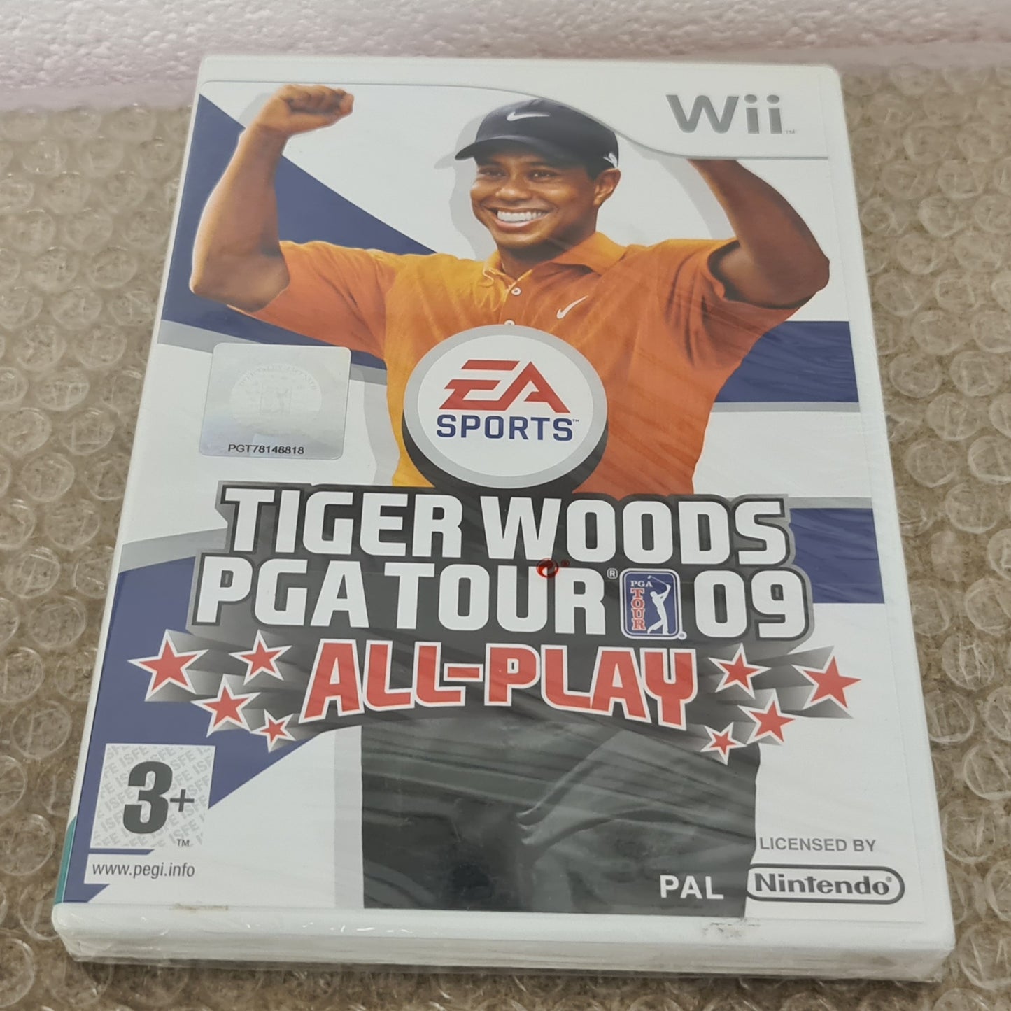 Brand New and Sealed Tiger Woods PGA Tour 09 All-Play Nintendo Wii Game