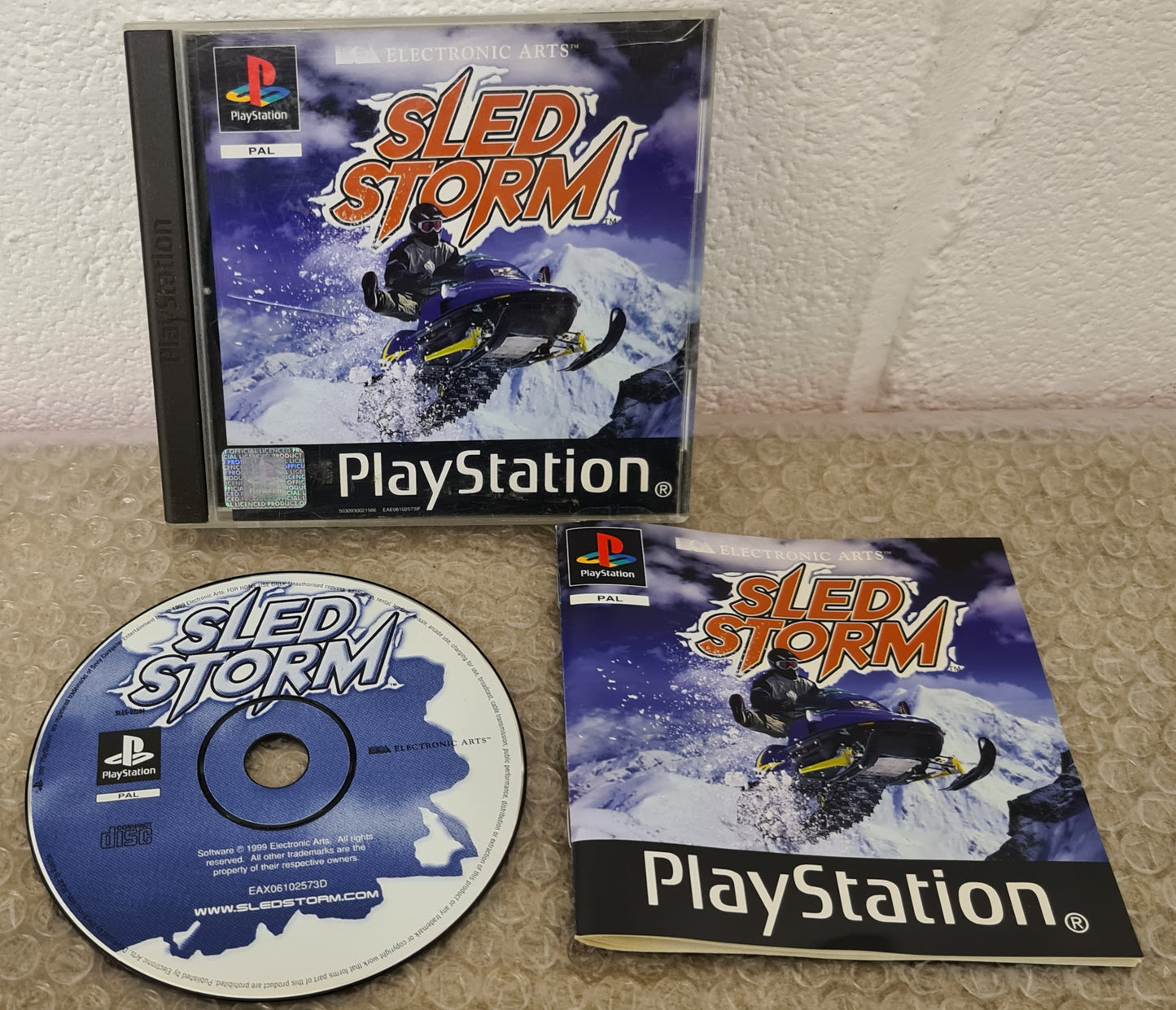 Sled Storm Sony Playstation 1 (PS1) Game