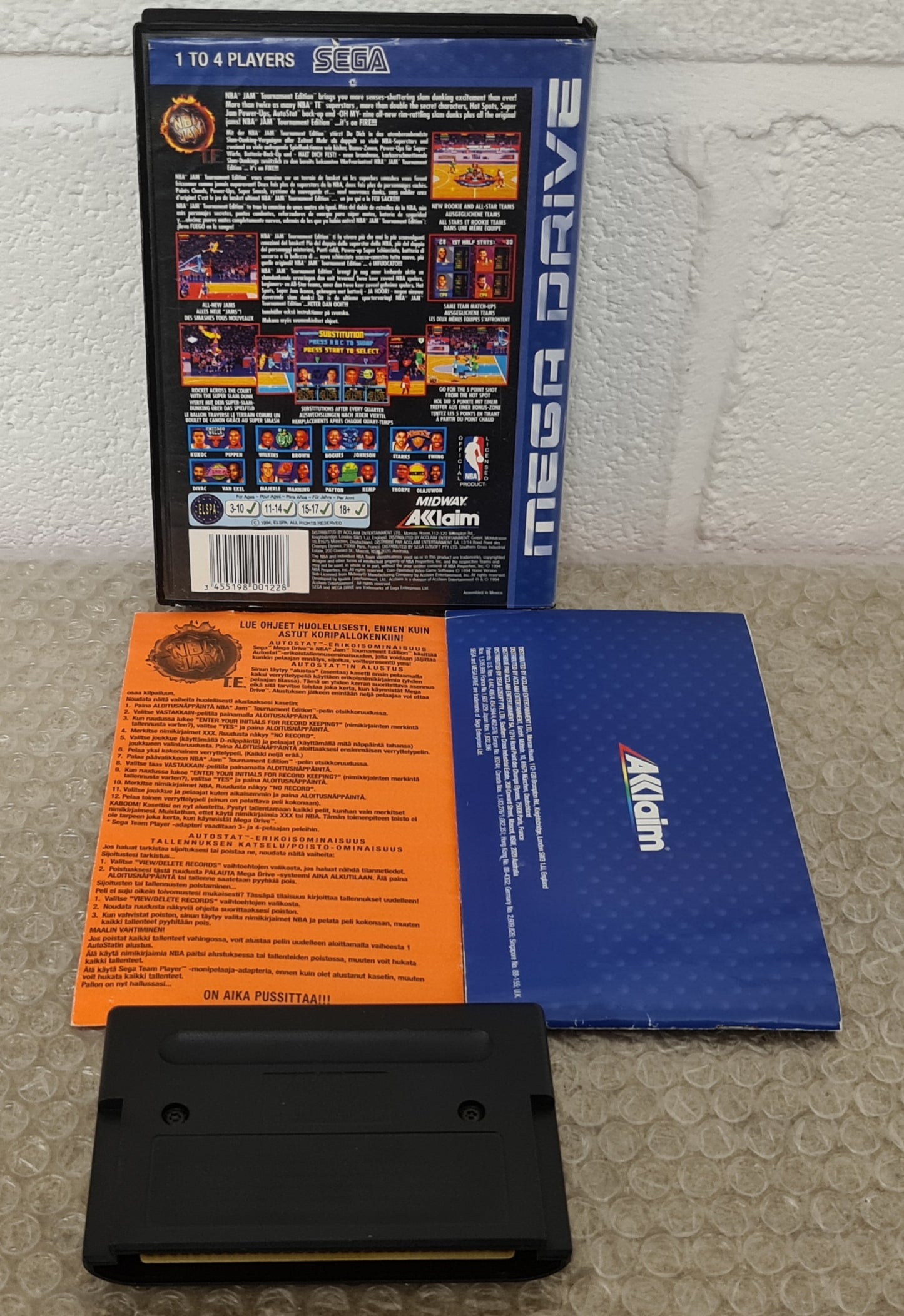NBA Jam Tournament Edition Sega Mega Drive Game