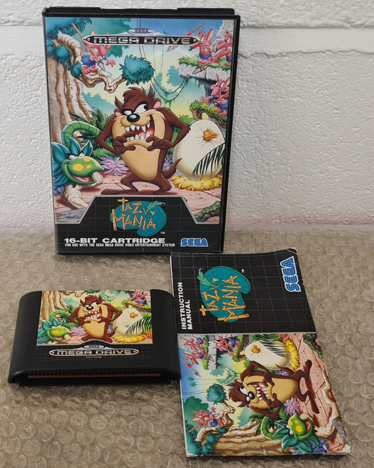 Taz-Mania Sega Mega Drive Game