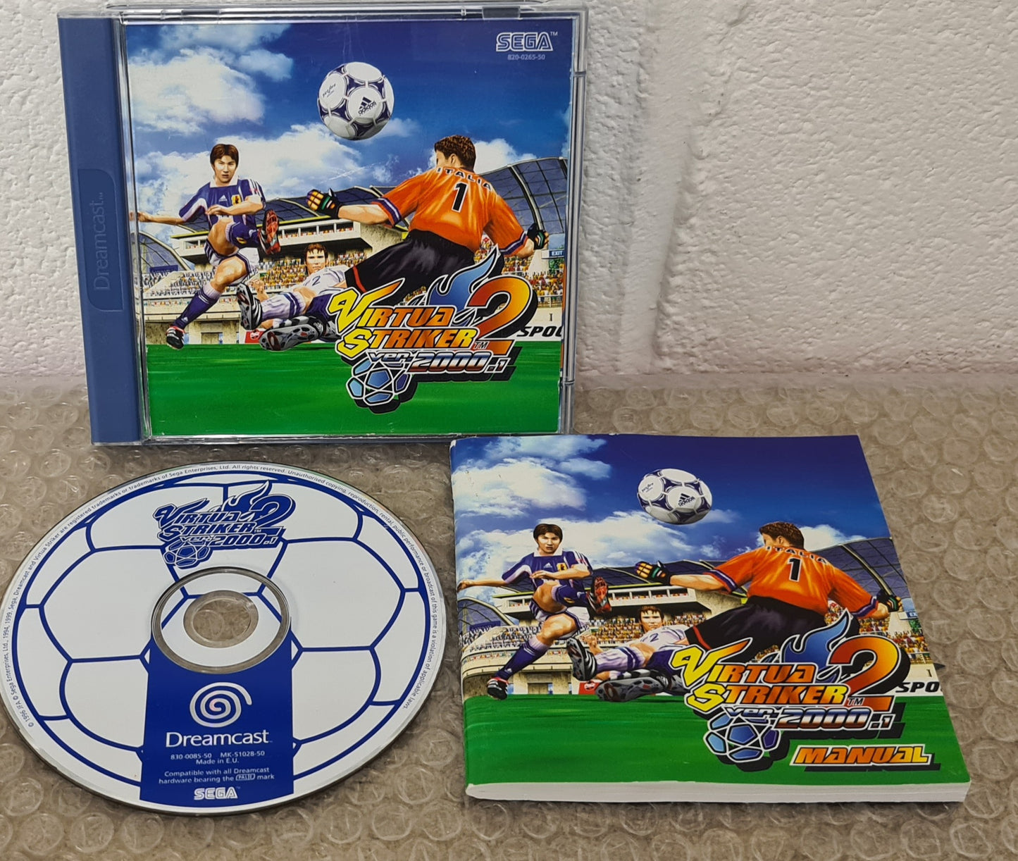 Virtua Striker 2 Ver.2000.1 Sega Dreamcast Game