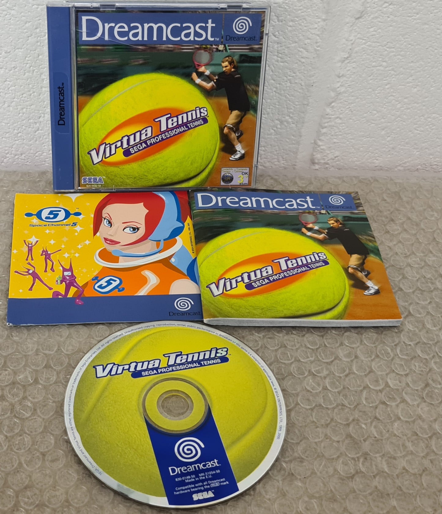 Virtua Tennis Sega Dreamcast Game
