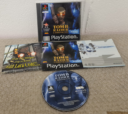 Tomb Raider Chronicles Sony Playstation 1 (PS1) Game