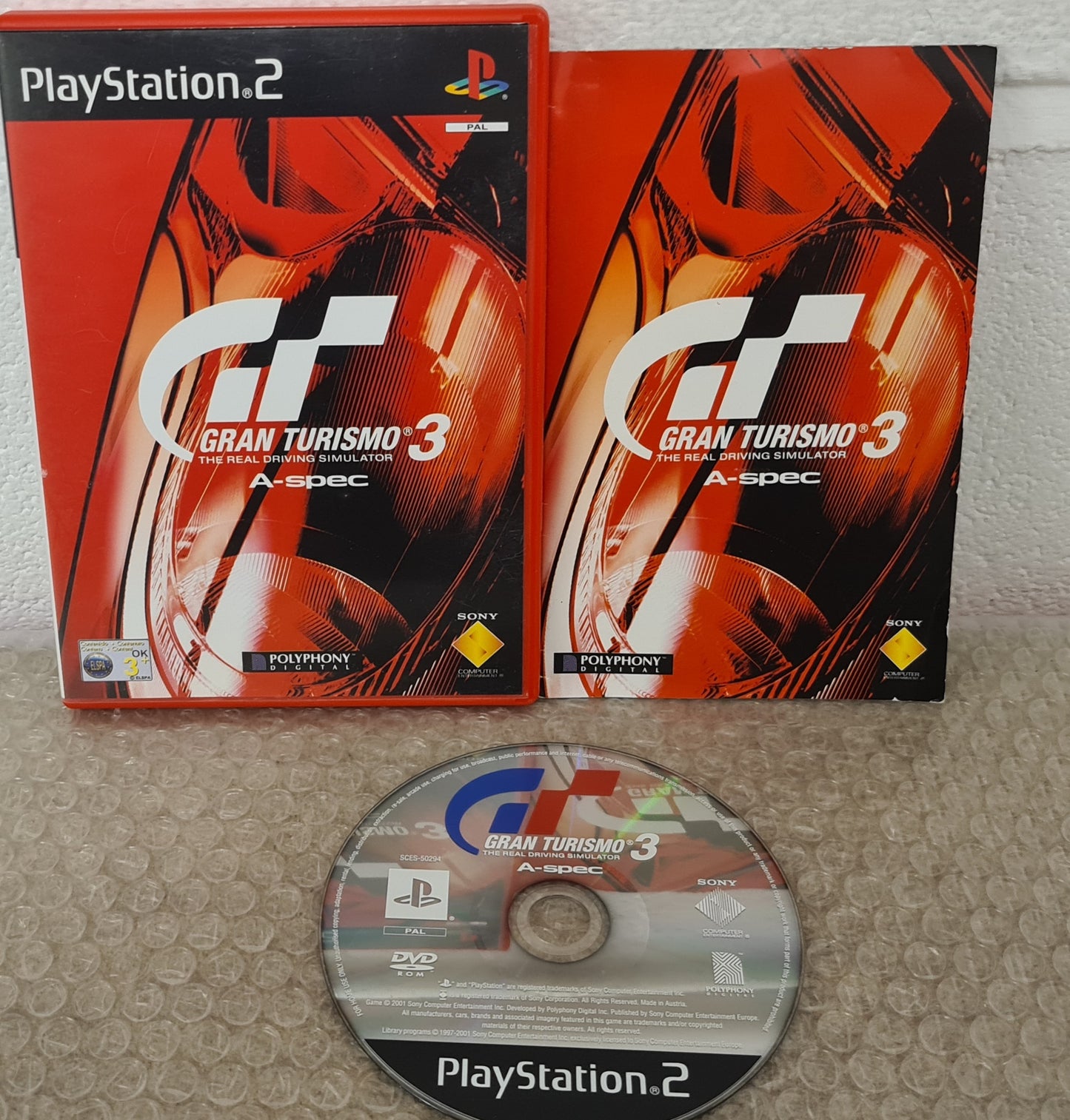 Gran Turismo 3 A-Spec Black Label Sony Playstation 2 (PS2) Game