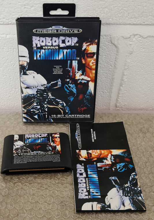 Robocop Versus The Terminator Sega Mega Drive Game