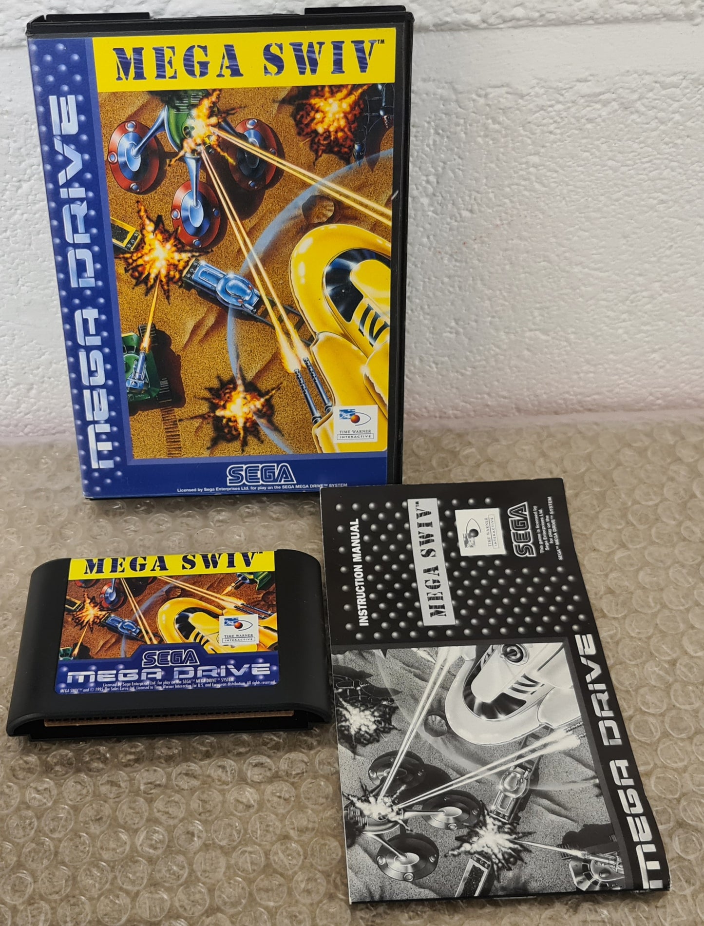 Mega SWIV Sega Mega Drive Game