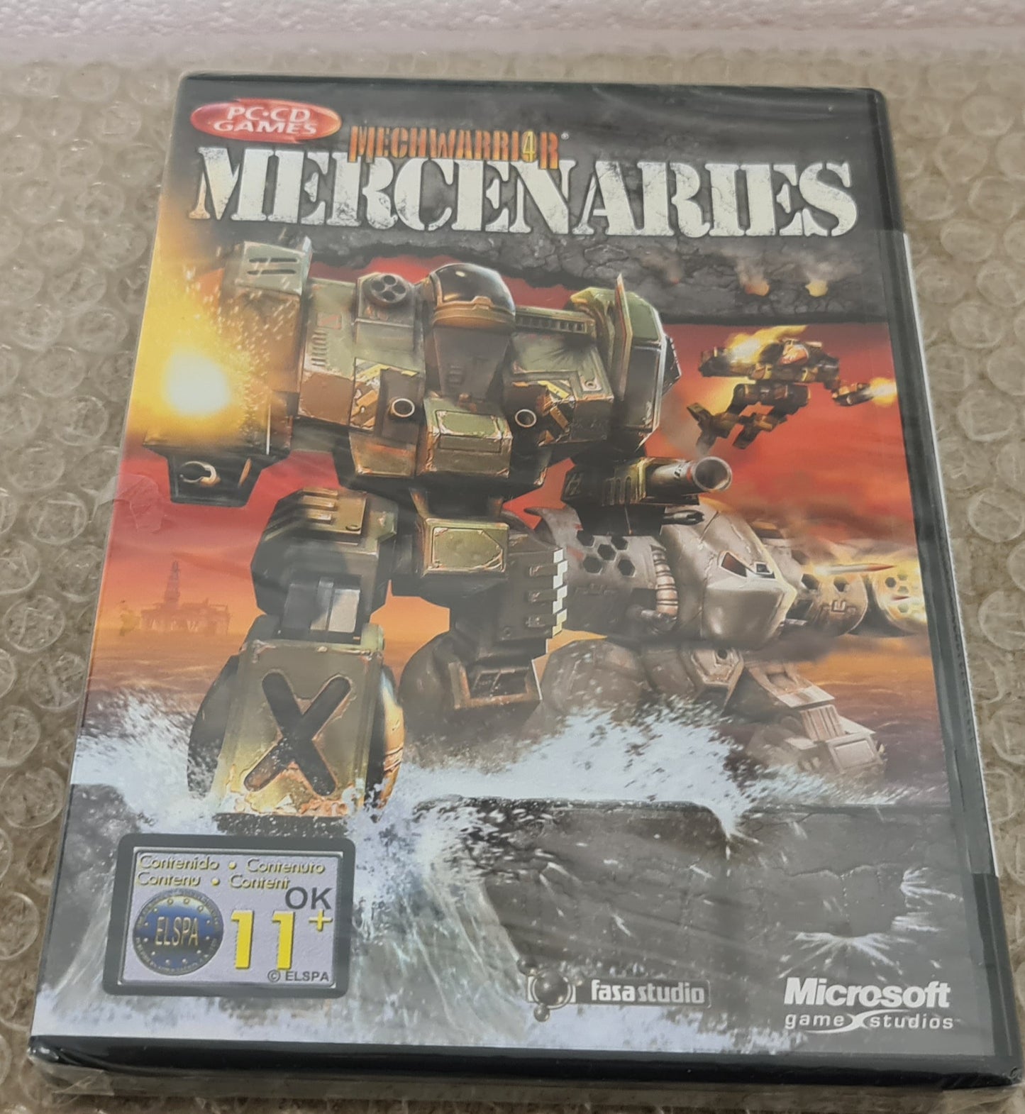 Brand New and Sealed Mechwarrior 4 Mercenaries PC