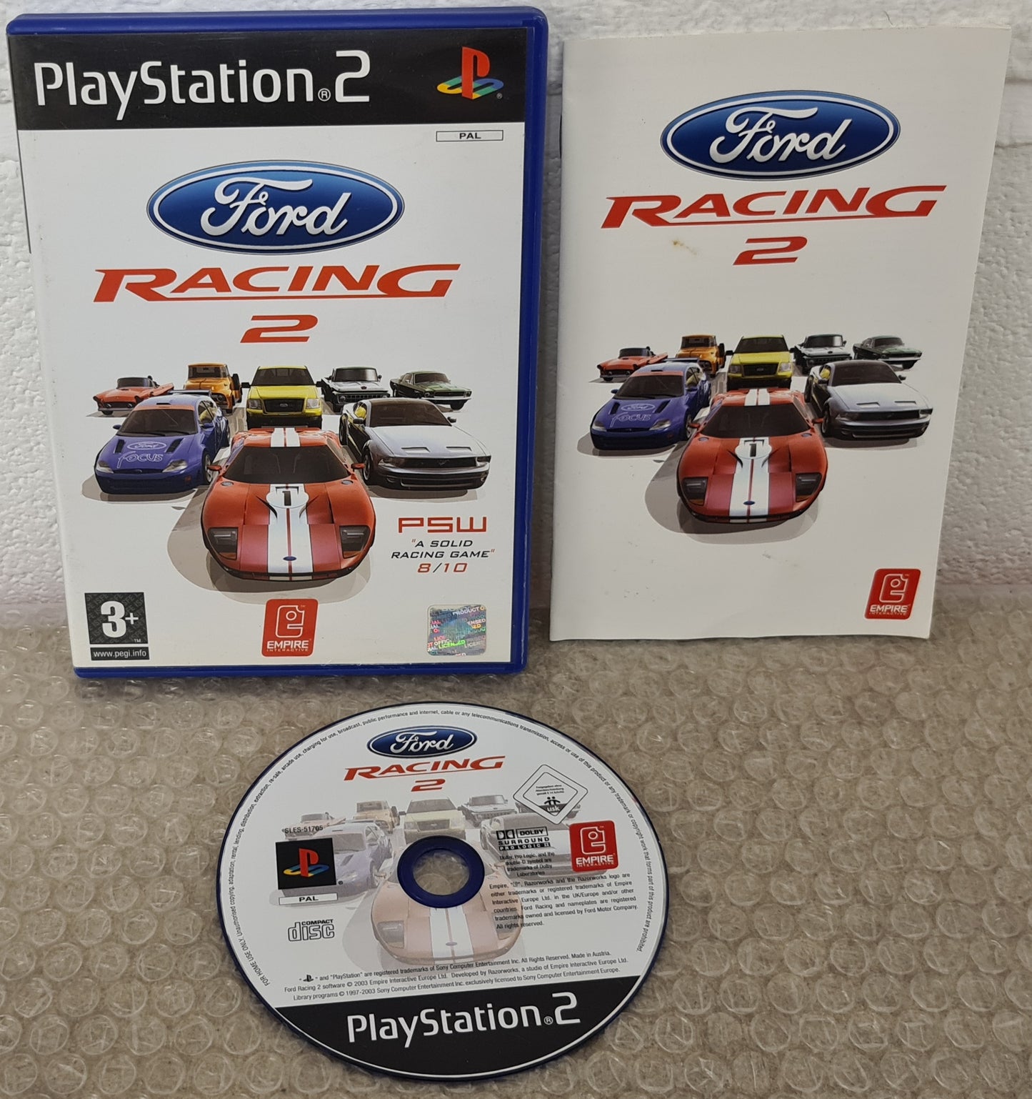 Ford Racing 2 Sony Playstation 2 (PS2) Game