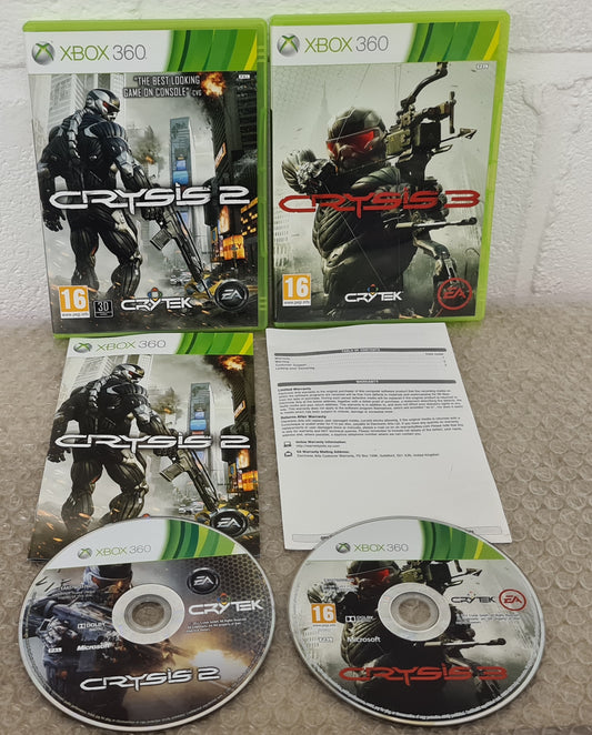 Crysis 2 & 3 Microsoft Xbox 360 Game Bundle