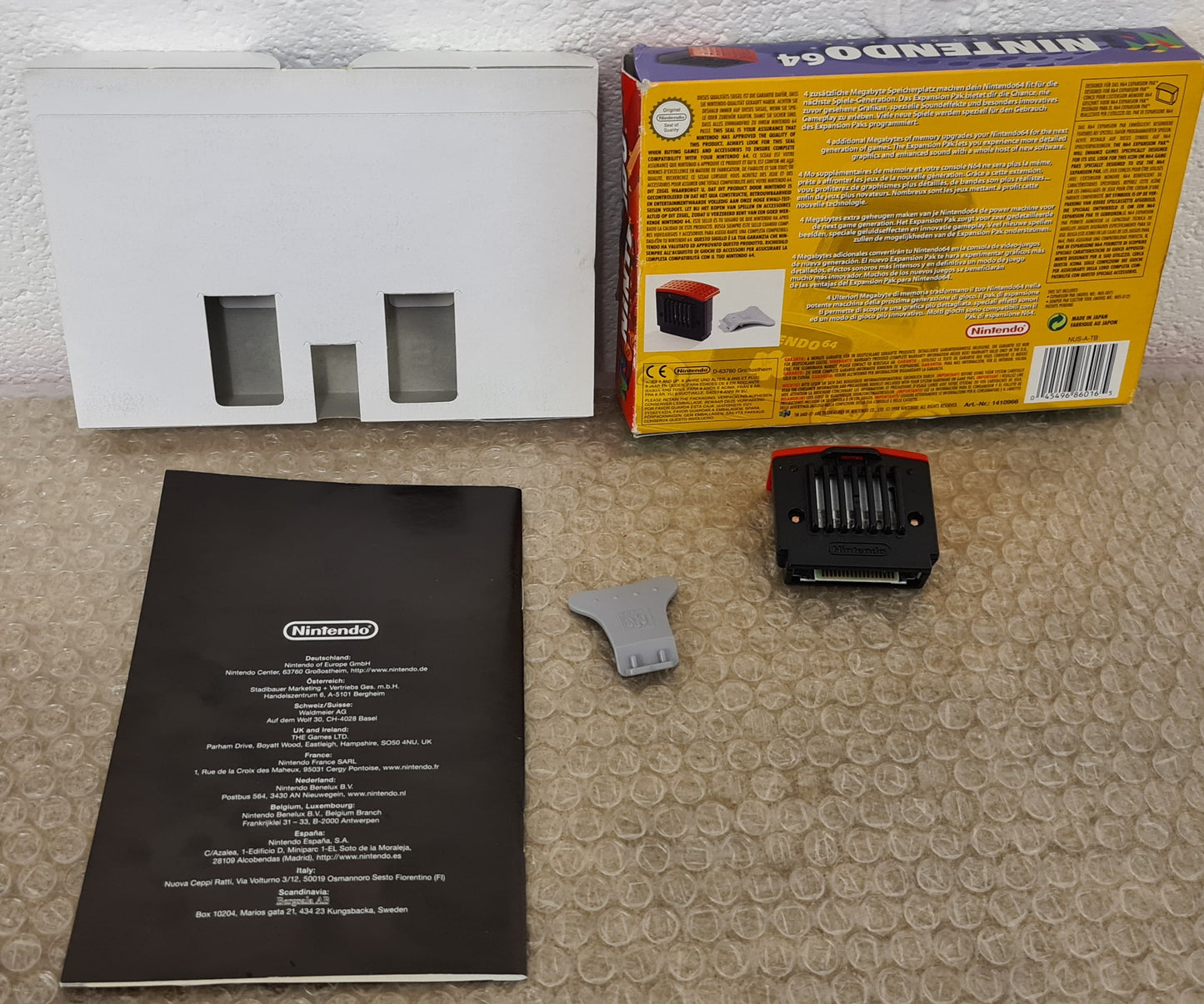 Boxed Expansion Pak Nintendo 64 (N64) Accessory