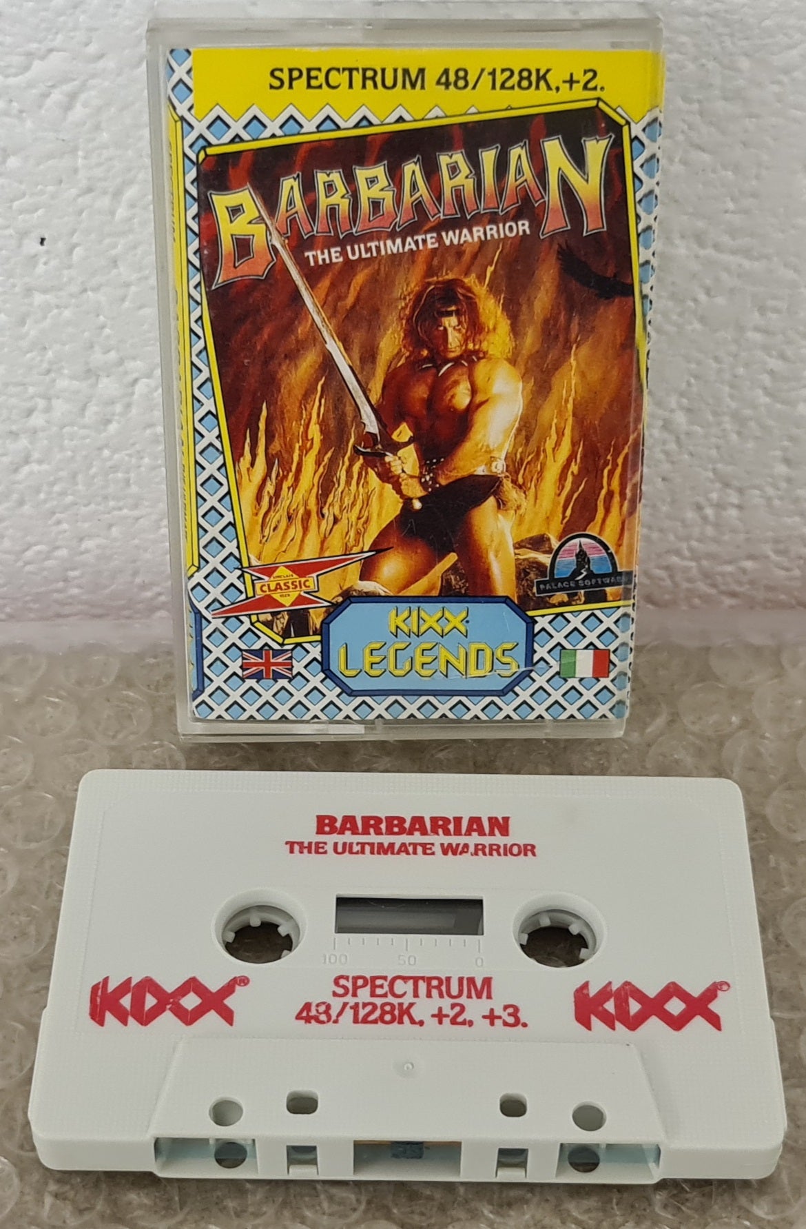 Barbarian the Ultimate Warrior ZX Spectrum Game