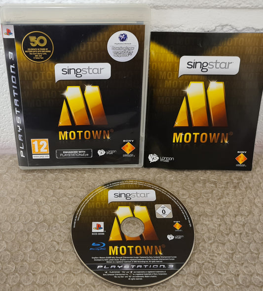 Singstar Motown Sony Playstation 3 (PS3) Game