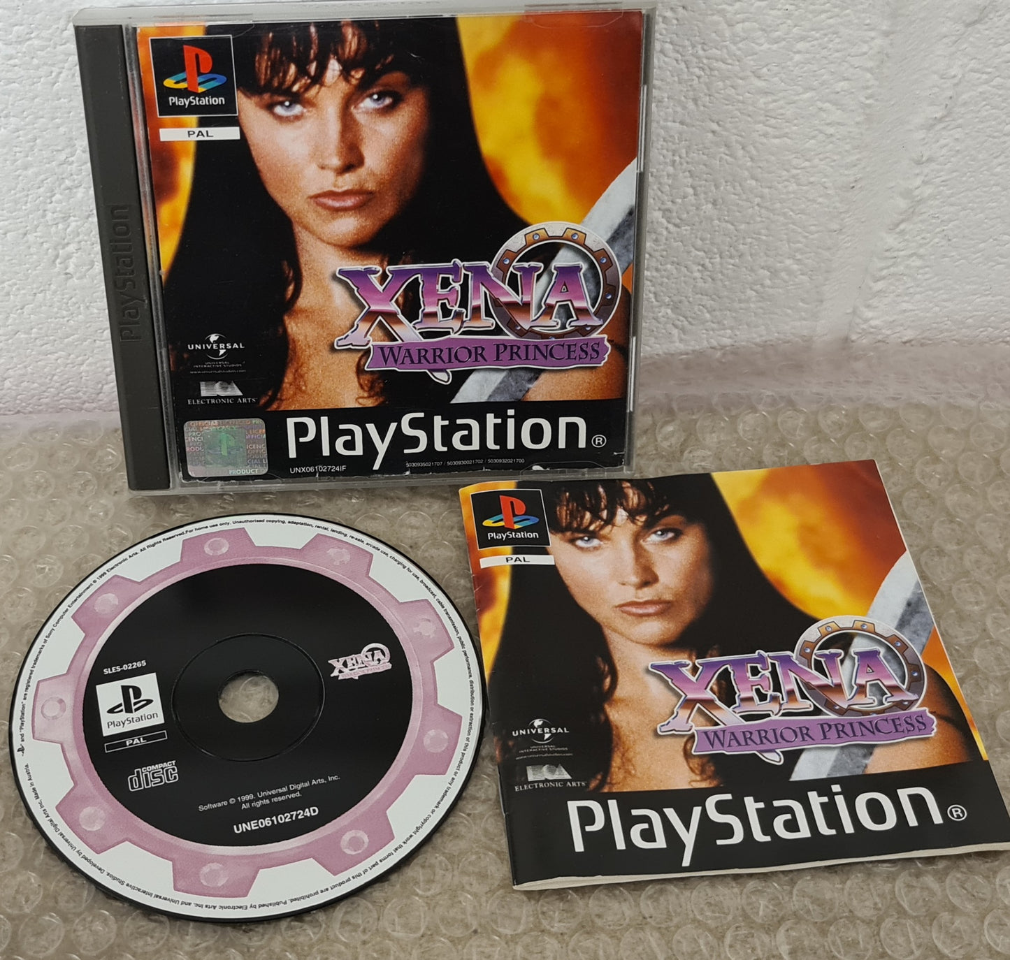 Xena Warrior Princess Sony Playstation 1 (PS1) Game