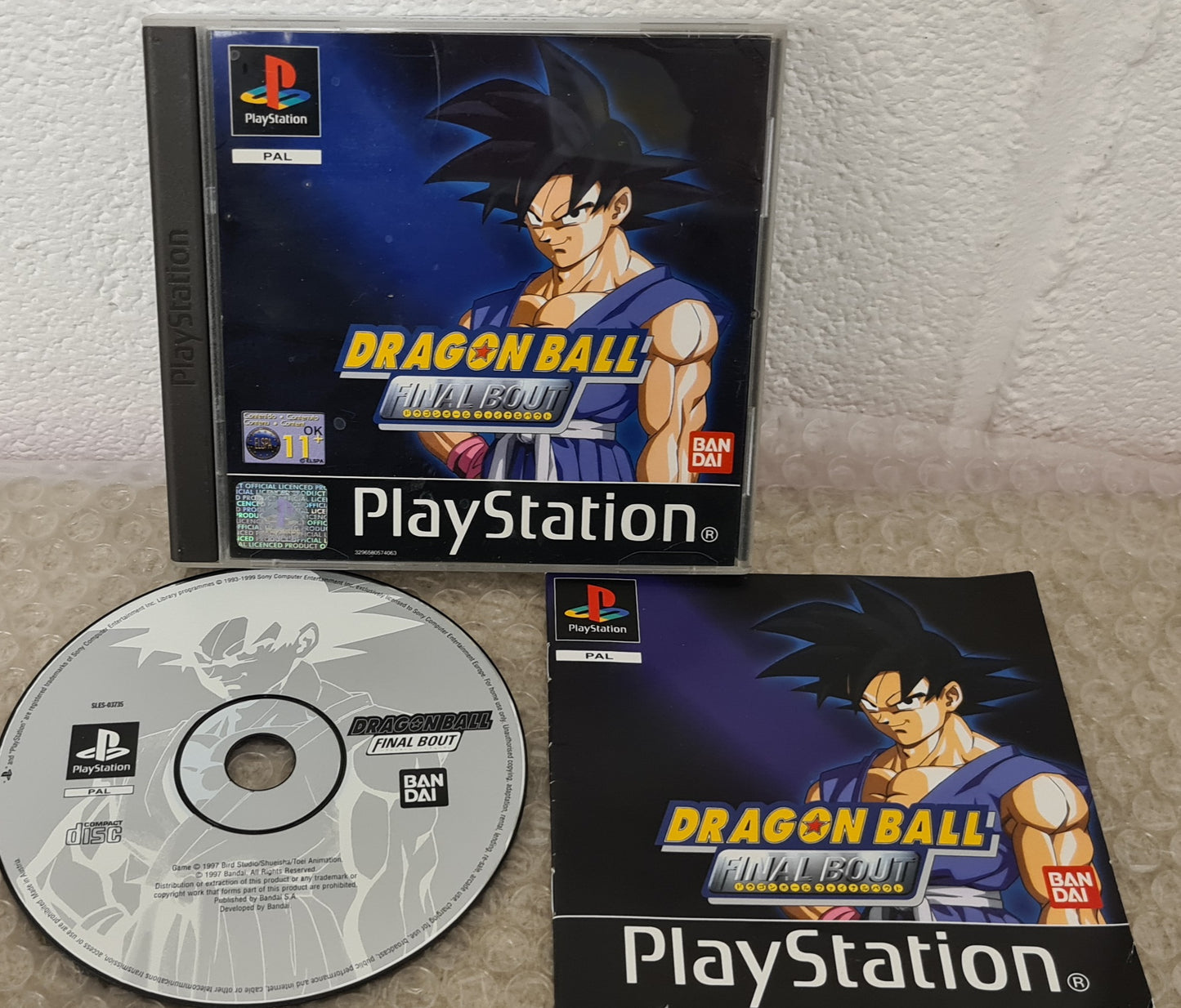 Dragon Ball Final Bout Sony Playstation 1 (PS1) Game