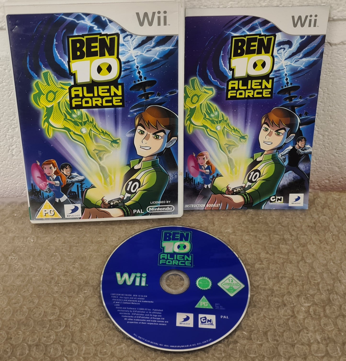 Ben 10 Alien Force Nintendo Wii Game