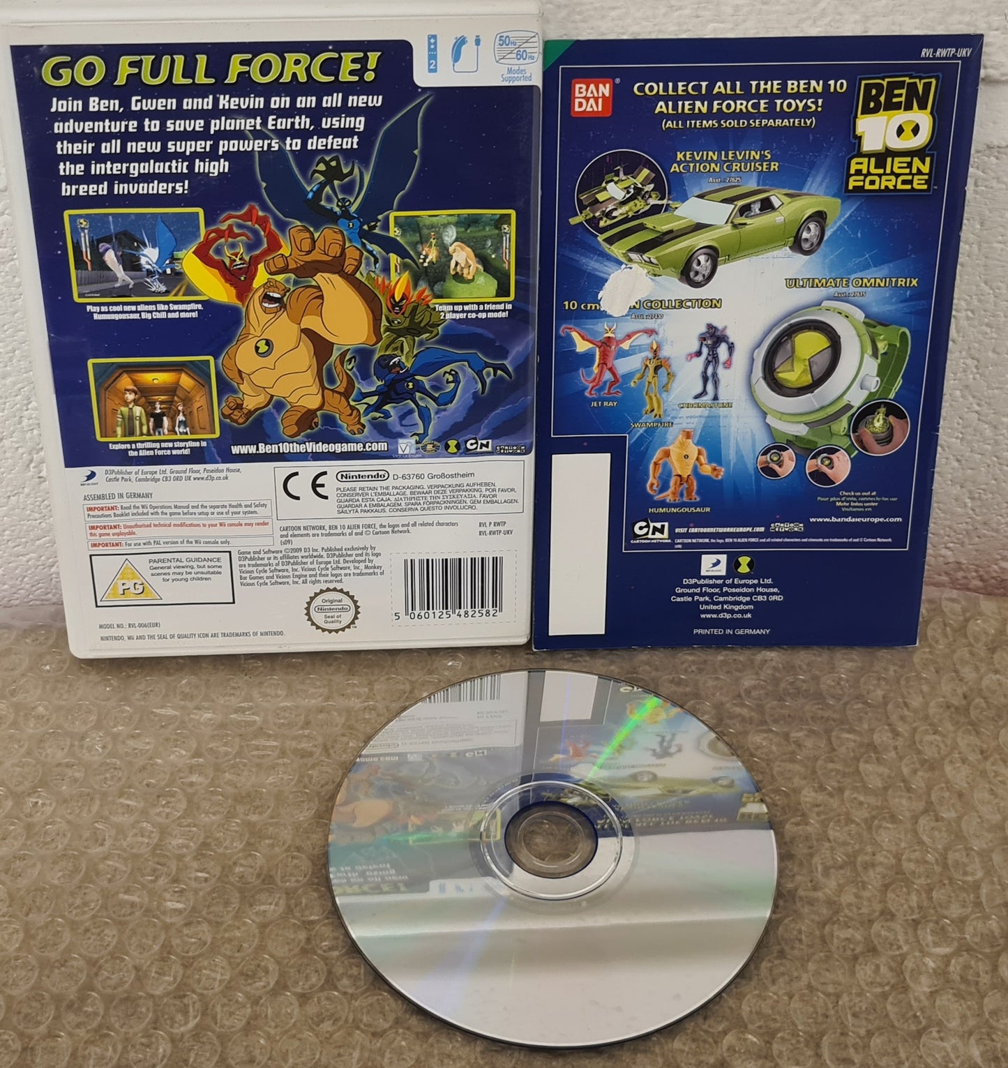 Ben 10 Alien Force Nintendo Wii Game