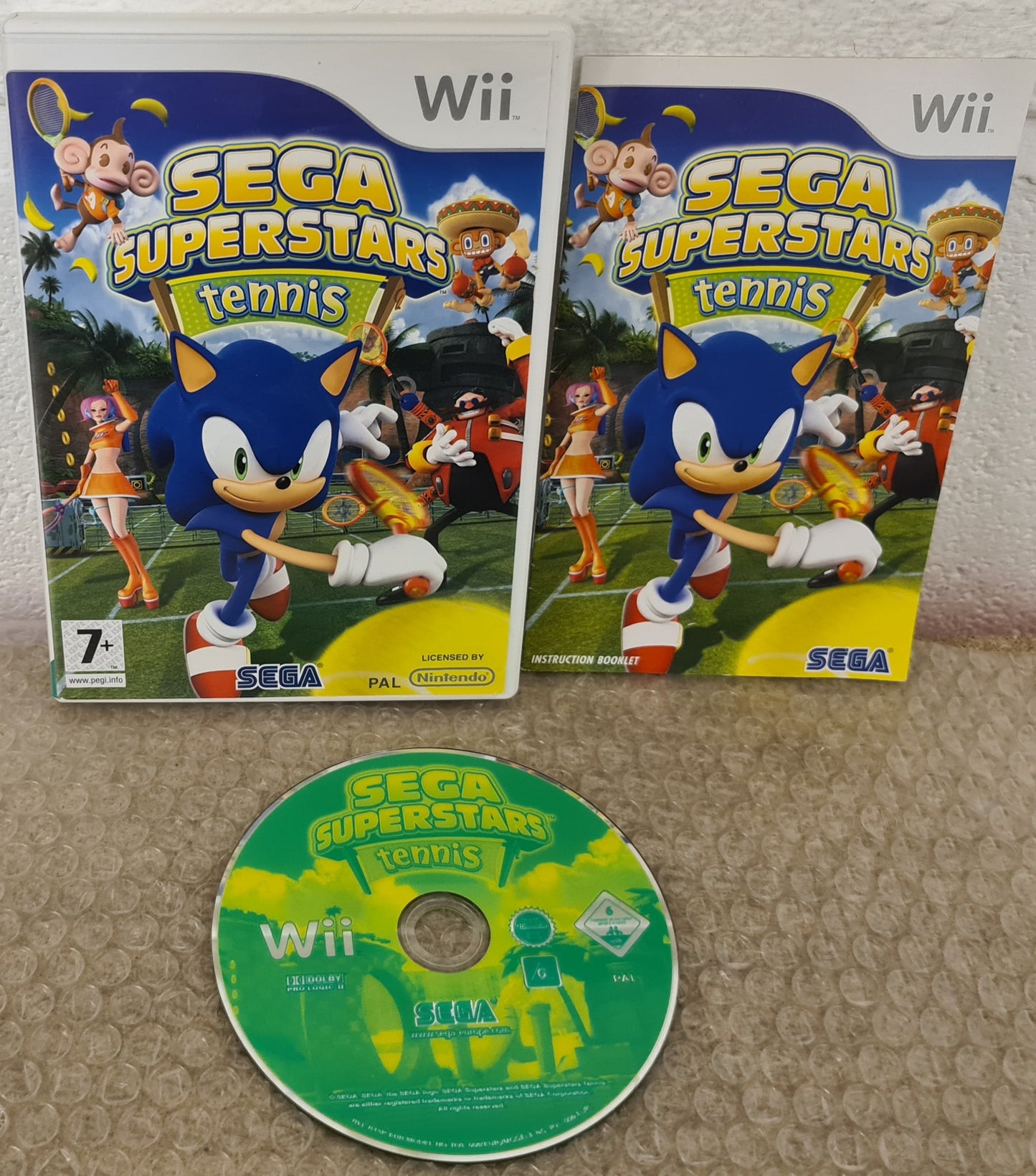 Sega Superstars Tennis Nintendo Wii Game