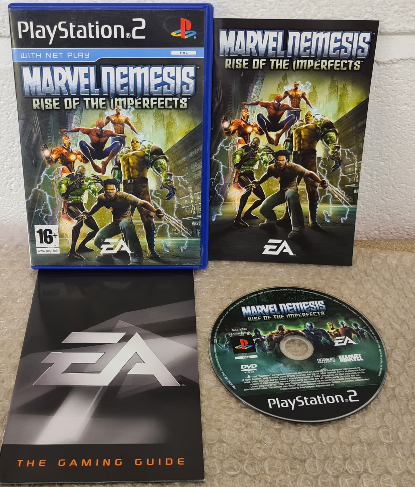 Marvel Nemesis Rise of the Imperfects Sony Playstation 2 (PS2) Game
