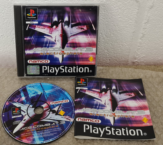 Ace Combat 3 Black Label Sony Playstation 1 (PS1) Game