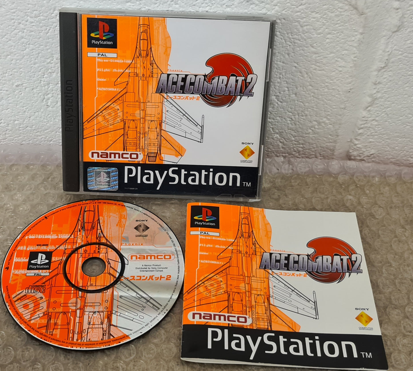 Ace Combat 2 Sony Playstation 1 (PS1) Game