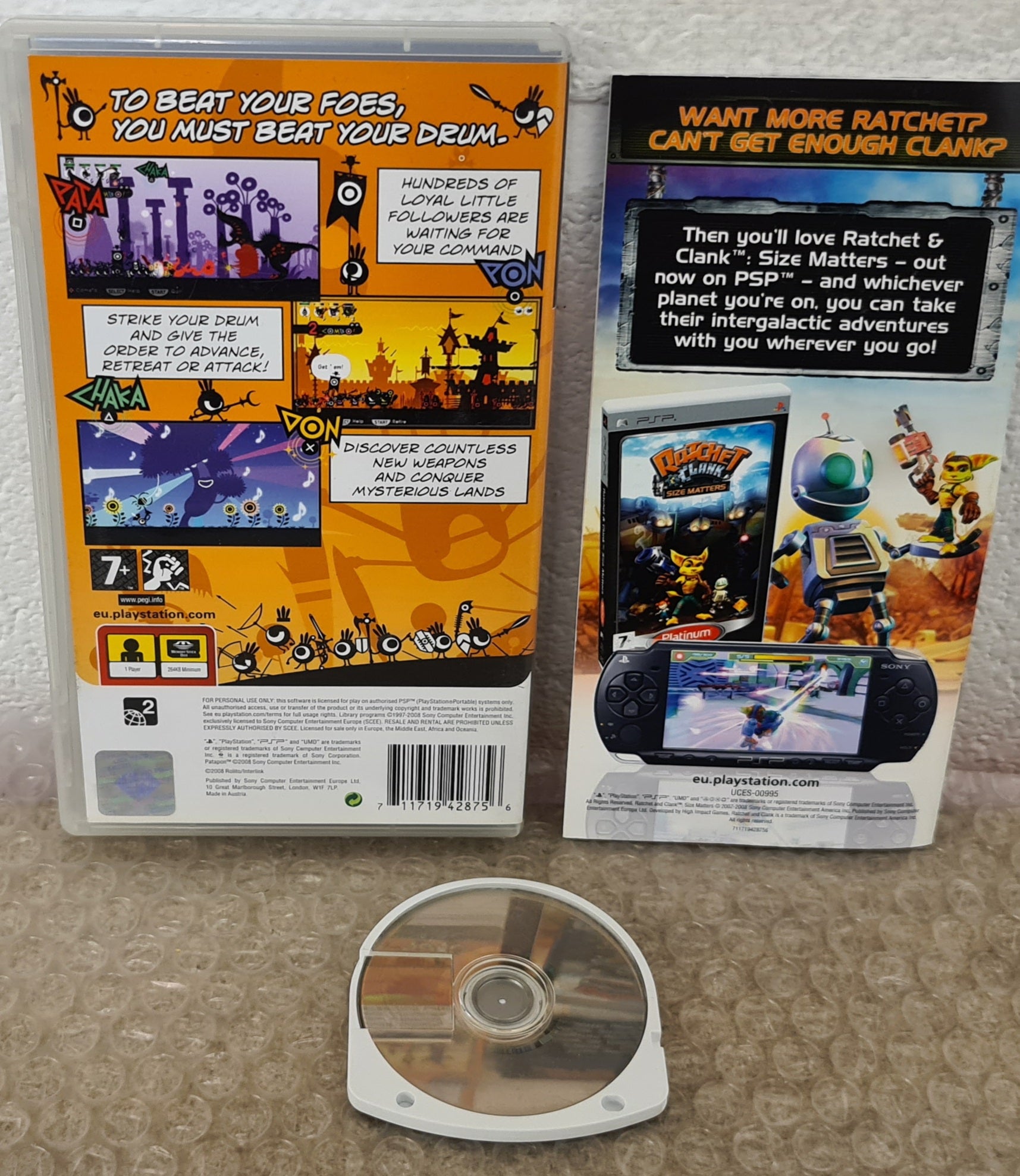 Patapon Sony PSP Game