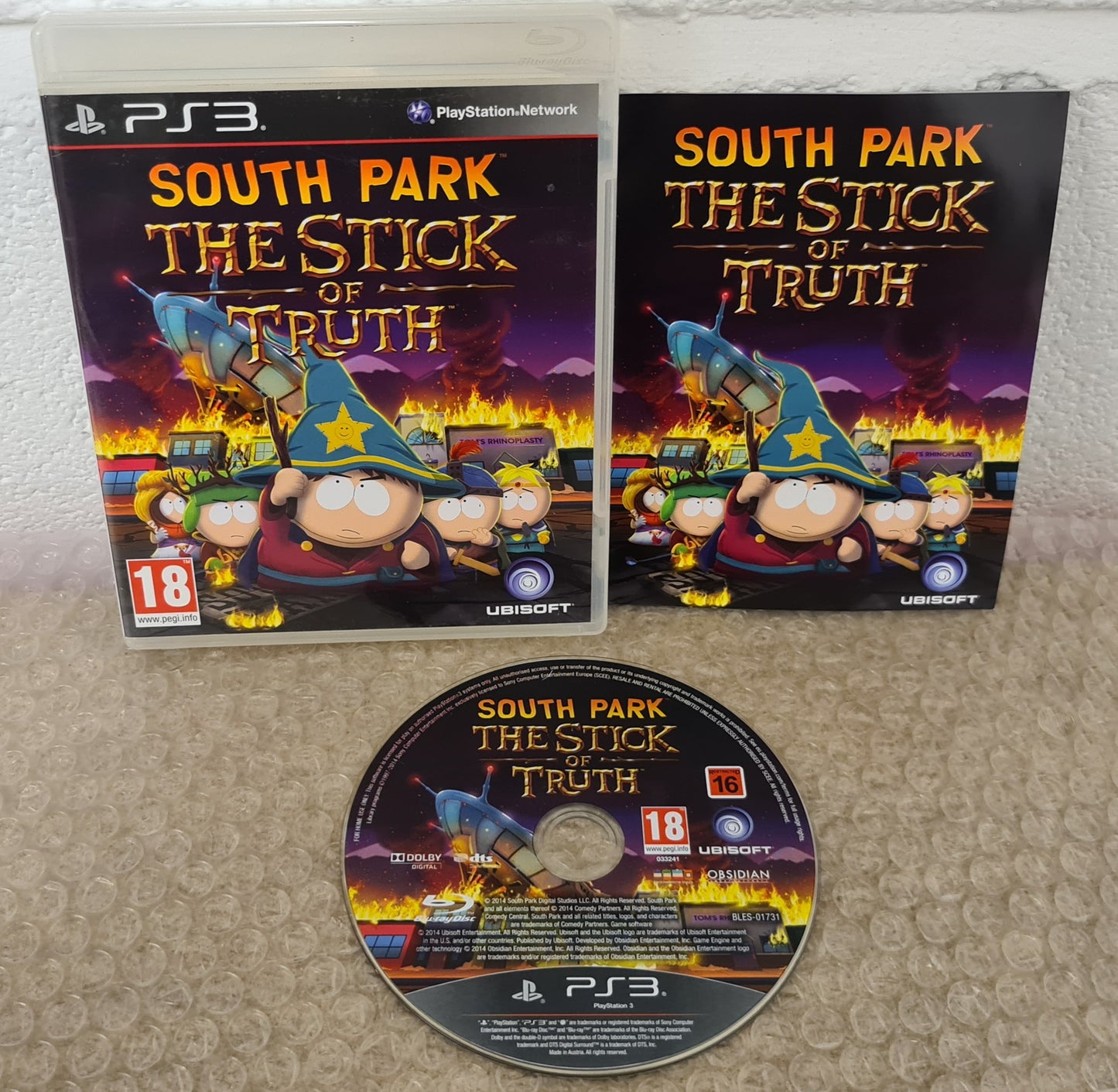 South Park the Stick of Truth Sony Playstation 3 (PS3) Game