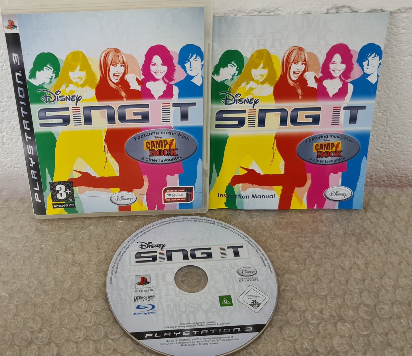 Disney Sing It Sony Playstation 3 (PS3) Game