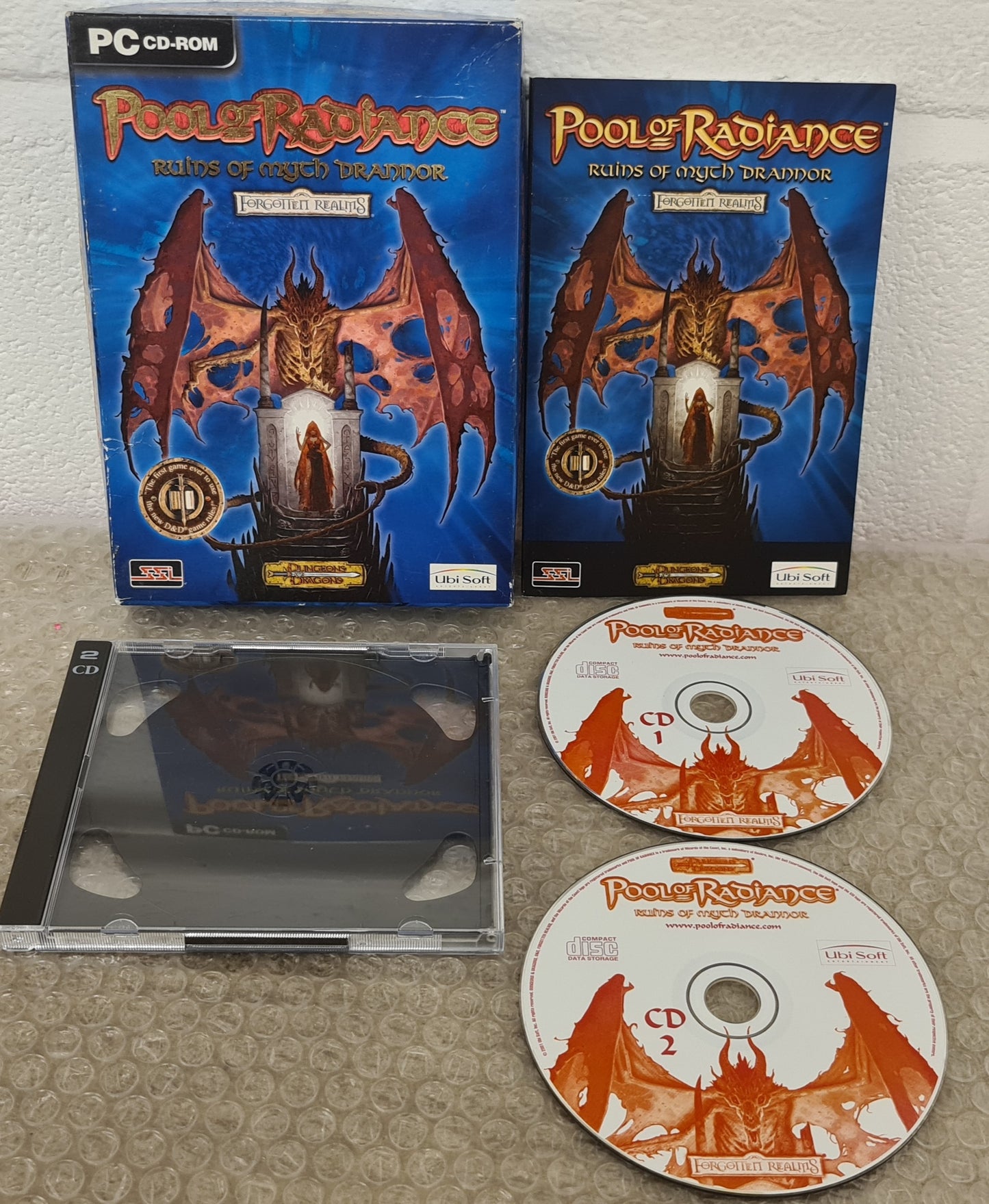 Forgotten Realms Pool of Radiance Ruins of Myth Drannor PC Game