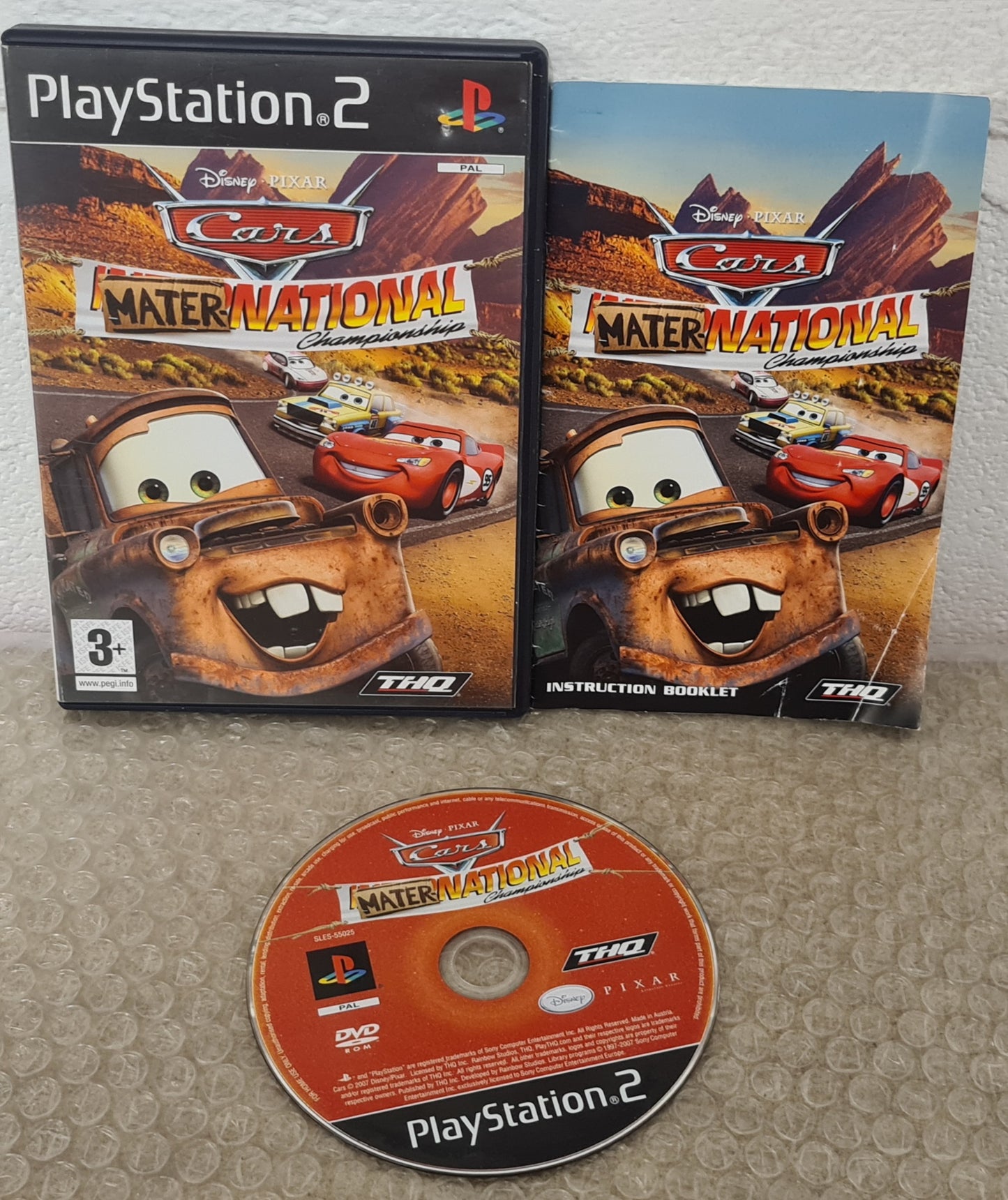 Cars Mater-National Sony Playstation 2 (PS2) Game