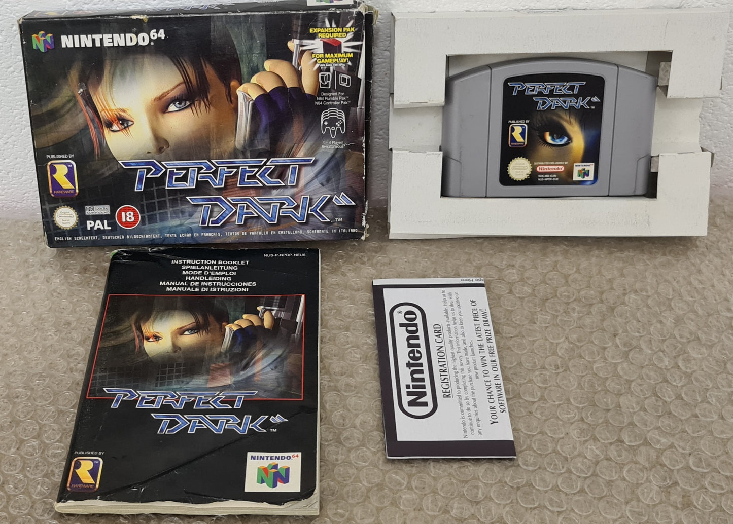 Perfect Dark Nintendo 64 (N64) Game