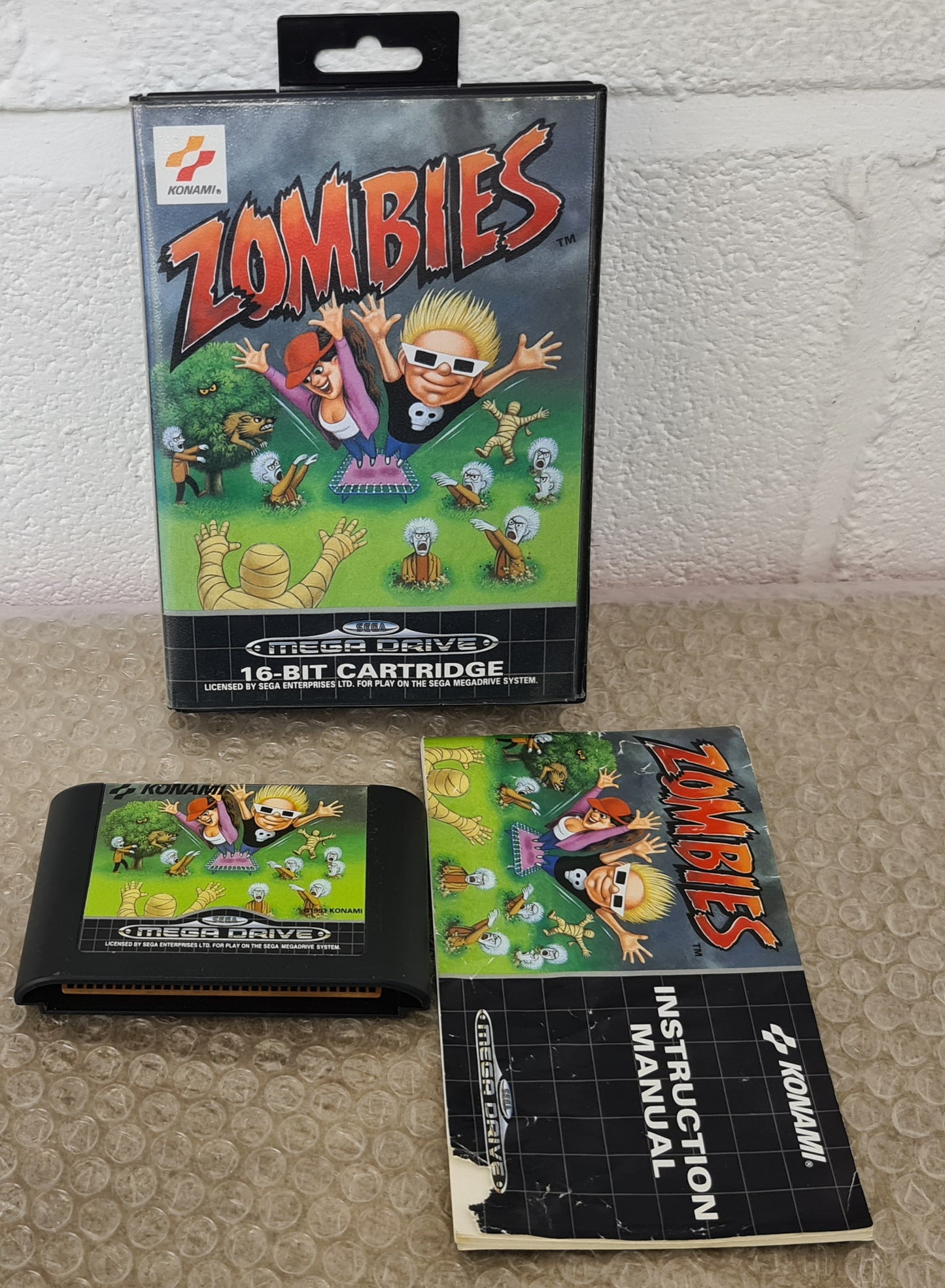 Zombies Sega Mega Drive Game