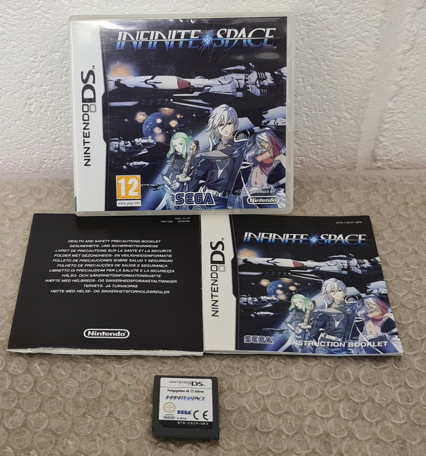 Infinite Space Nintendo DS RARE Game
